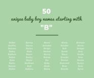 50 Unique Baby Boys Names That Start With B Annie Baby Monitor