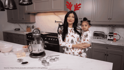 Christmas Baking With Kylie & Stormi