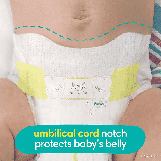 Pampers Swaddlers Umbilical Cord Notch