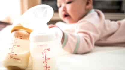 what happens if baby drinks spoiled breast milk