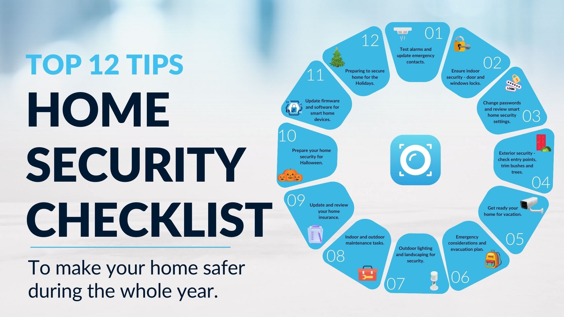 home security checklist